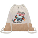 Sac Fête des Mères Mamie Maman Cadeau anniversaire Noël Travail Métier Départ Retraite Collègue Femme cabas shopping plage