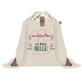 Sac Fête des Mères Mamie Famille Idée Cadeau anniversaire Noël Travail Boulot Métier Départ Retraite Collègue Femme cabas shopping plage