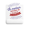 Tapis de souris ergonomique avec repose-poignet, accessoire bureau pour femme et homme, fête des pères, cadeau pas cher, idée cadeau fête des mères, secret santa, départ à la retraite, télétravail et gaming