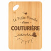 Planche bambou gravée personnalisée femme idée cadeau Fête des Mères apéro 30×20 prénom cuisine plateau fromage anniversaire noel maman mamie