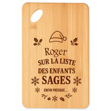 Planche à découper cadeau Noël famille amis papa maman mamie papi, idée cadeau apéro et cuisine, Secret Santa