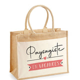Sac Fête des Mères Mamie MAman Soeur Femme Famille Idée Cadeau anniversaire Noël Travail Boulot Métier Départ Retraite Collègue Femme cabas shopping plage