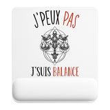 Tapis de souris ergonomique avec repose-poignet, accessoire bureau pour femme et homme, fête des pères, cadeau pas cher, idée cadeau fête des mères, secret santa, départ à la retraite, télétravail et gaming