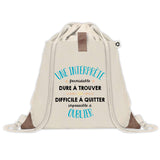 Sac à dos avec pochette Une Interprète Formidable