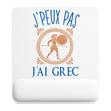 Tapis de souris ergonomique avec repose-poignet, accessoire bureau pour femme et homme, fête des pères, cadeau pas cher, idée cadeau fête des mères, secret santa, départ à la retraite, télétravail et gaming