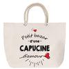 Sac Fête des Mères Mamie Famille Idée Cadeau anniversaire Noël Travail Boulot Métier Départ Retraite Collègue Femme cabas shopping plage
