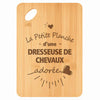 Planche bambou gravée personnalisée femme idée cadeau Fête des Mères apéro 30×20 prénom cuisine plateau fromage anniversaire noel maman mamie