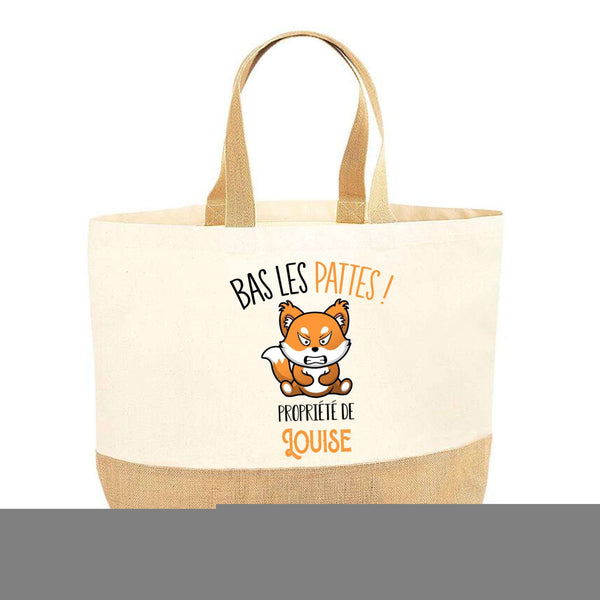 Sac Jute Fête des Mères Fêtes des Pères Mamie Papi Famille Idée Cadeau anniversaire Noël Travail Boulot Métier Départ Retraite Collègue Femme Homme