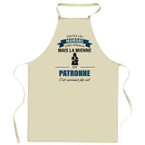 Cadeau Cuisinier cuisinière mère maman papa père mamie papi Vêtement Blouse de protection Barbecue Jardinage Tablier de Travail Tâches ménagères 
