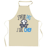 Cadeau Cuisinier cuisinière mère maman papa père mamie papi Vêtement Blouse de protection Barbecue Jardinage Tablier de Travail Tâches ménagères 