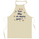 Cadeau Cuisinier cuisinière mère maman papa père mamie papi Vêtement Blouse de protection Barbecue Jardinage Tablier de Travail Tâches ménagères 