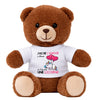 Peluche Ours Bébé Nounours Amour à Donner Licorne Cadeau Naissance Fille Nouveau Né Liste de Naissance Premier Âge Enfant