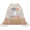 Sac Fête des Mères Mamie Cadeau anniversaire Noël Travail Métier Départ Retraite Collègue Femme Homme Fête des Pères Papa Maman Papi cabas shopping plage