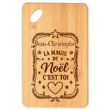 Planche à découper cadeau Noël famille amis papa maman mamie papi, idée cadeau apéro et cuisine, Secret Santa