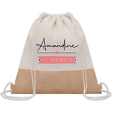 Sac Fête des Mères Mamie Maman Cadeau anniversaire Noël Travail Métier Départ Retraite Collègue Femme cabas shopping plage