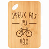 Planche bambou gravée personnalisée femme homme idée cadeau Fête des Mères Fête des Pères apéro papa maman prénom cuisine plateau fromage