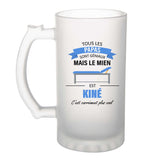 Chope de bière homme personnalisé idée cadeau homme Chope de bière original homme Chope de bière prénom cadeau noël anniversaire secret santa Verre à Bière pinte