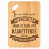 Planche bambou gravée personnalisée femme idée cadeau Fête des Mères apéro 30×20 prénom cuisine plateau fromage anniversaire noel maman mamie