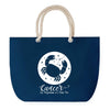 Sac de plage Bleu anse corde Cancer Signe Zodiaque