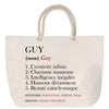 Sac Fête des Mères Mamie Famille Idée Cadeau anniversaire Noël Travail Boulot Métier Départ Retraite Collègue Femme cabas shopping plage