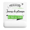 Tapis de souris ergonomique avec repose-poignet, accessoire bureau pour femme et homme, fête des pères, cadeau pas cher, idée cadeau fête des mères, secret santa, départ à la retraite, télétravail et gaming