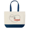 Sac de shopping bleu AVS Irremplaçable