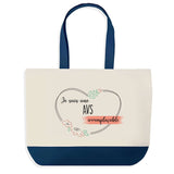 Sac de shopping bleu AVS Irremplaçable