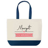 Sac de shopping bleu Margot en Vacances