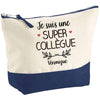 Pochette Trousse Fête des Mères Fêtes des Pères Mamie Papi Famille Idée Cadeau anniversaire Noël Travail Boulot Métier Départ Retraite Collègue Femme Homme
