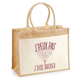 Sac Fête des Mères Mamie Famille Idée Cadeau anniversaire Noël Travail Boulot Métier Départ Retraite Collègue Femme cabas shopping plage Homme Papa Papi Pères Frère