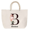 Sac Fête des Mères Mamie Famille Idée Cadeau anniversaire Noël Travail Boulot Métier Départ Retraite Collègue Femme cabas shopping plage