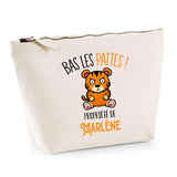 Trousse pochette de rangement maquillage Fête des Mères Mamie Famille Idée Cadeau anniversaire Noël Travail Boulot Métier Départ Retraite Collègue Femme