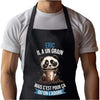 Cadeau Cuisinier cuisinière mère maman papa père mamie papi Vêtement Blouse de protection Barbecue Jardinage Tablier de Travail Tâches ménagères 