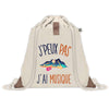 Sac à dos avec pochette J'peux pas Musique