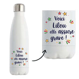 idée cadeau maman fête des mères prénom secret santa anniversaire femme noel gourde écologique
