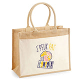 Sac Fête des Mères Mamie Famille Idée Cadeau anniversaire Noël Travail Boulot Métier Départ Retraite Collègue Femme cabas shopping plage Homme Papa Papi Pères Frère