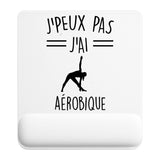 Tapis de souris ergonomique avec repose-poignet, accessoire bureau pour femme et homme, fête des pères, cadeau pas cher, idée cadeau fête des mères, secret santa, départ à la retraite, télétravail et gaming