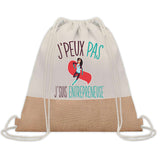 Sac Fête des Mères Mamie Maman Cadeau anniversaire Noël Travail Métier Départ Retraite Collègue Femme cabas shopping plage