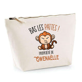 Trousse pochette de rangement maquillage Fête des Mères Mamie Famille Idée Cadeau anniversaire Noël Travail Boulot Métier Départ Retraite Collègue Femme