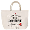 Sac Fête des Mères Mamie Famille Idée Cadeau anniversaire Noël Travail Boulot Métier Départ Retraite Collègue Femme cabas shopping plage