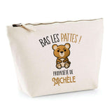 Trousse pochette de rangement maquillage Fête des Mères Mamie Famille Idée Cadeau anniversaire Noël Travail Boulot Métier Départ Retraite Collègue Femme