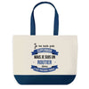 Sac de shopping bleu Routier Superman
