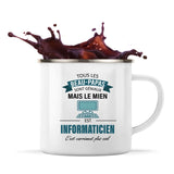 mug homme personnalisé idée cadeau homme mug original homme mug prénom cadeau noël anniversaire secret santa tasse timbale camping