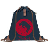 sac a dos bleu coton recycle avec pochette idee cadeau originale pour collegue ami prof ou membre de la famille cadeau mixte noel anniversaire secret santa ou depart au travail sac leger pratique et ecologique design breton moderne