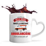 Mug personnalisé, idée cadeau pour maman, femme collègue saint valentin Noël, anniversaire, fête des mères Secret Santa