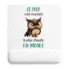 Tapis de souris Ce prof le plus chouette