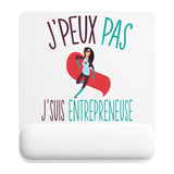 Tapis de souris ergonomique avec repose-poignet, accessoire bureau pour femme et homme, fête des pères, cadeau pas cher, idée cadeau fête des mères, secret santa, départ à la retraite, télétravail et gaming