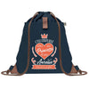 sac a dos femme bleu coton recycle avec pochette cadeau original pour collegue amie prof ou soeur idee cadeau femme noel anniversaire secret santa ou depart a la retraite sac pratique chic et ecoresponsable design breton elegant