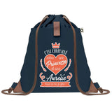 sac a dos femme bleu coton recycle avec pochette cadeau original pour collegue amie prof ou soeur idee cadeau femme noel anniversaire secret santa ou depart a la retraite sac pratique chic et ecoresponsable design breton elegant