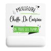 Tapis de souris ergonomique avec repose-poignet, accessoire bureau pour femme et homme, fête des pères, cadeau pas cher, idée cadeau fête des mères, secret santa, départ à la retraite, télétravail et gaming